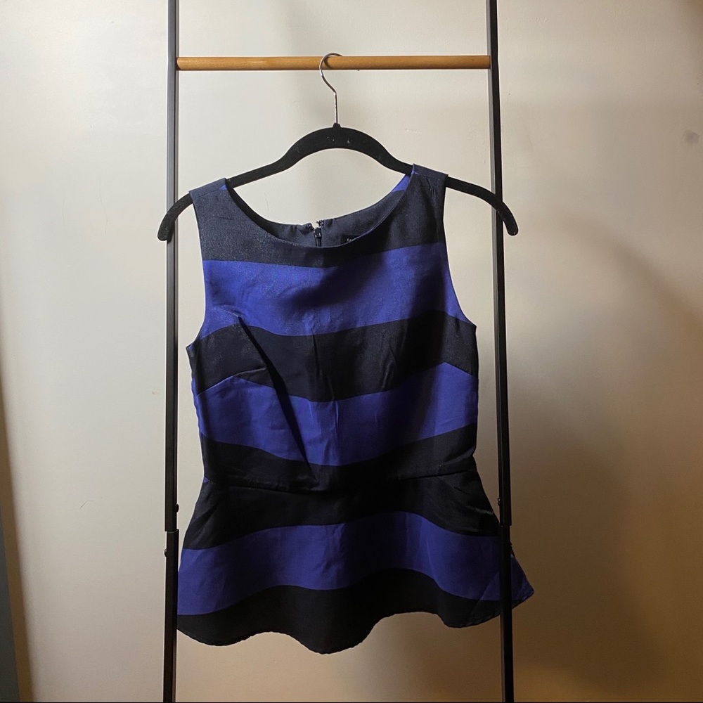 NWT Banana Republic Peplum Top -0
